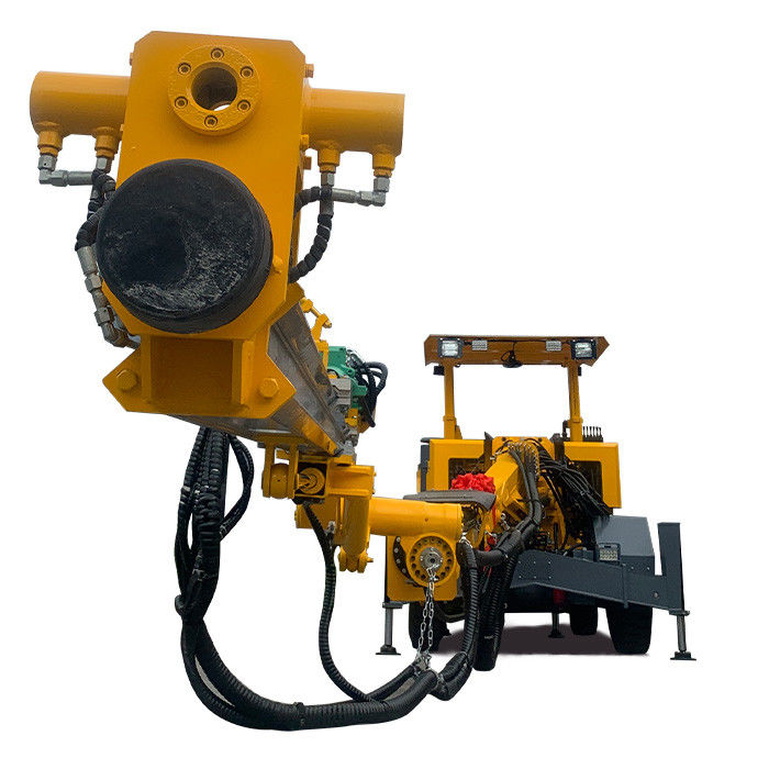 Φ43mm- Φ89mm Diámetro de perforación Jumbos de túnel para 0-12m Profundidad del agujero de perforación y ≤15% de capacidad de escalada