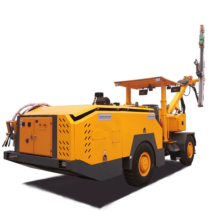 55kw Motor Power Tunneling Jumbos 0-12m Profundidad del agujero de perforación Sistema de perforación de roca totalmente hidráulico