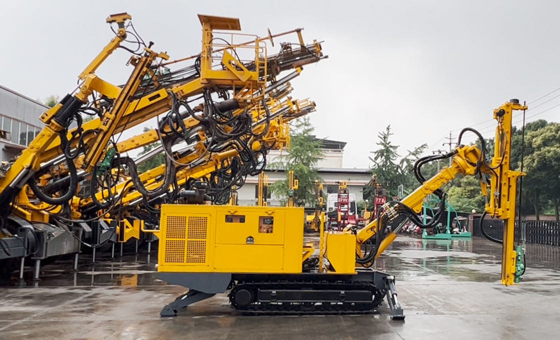 Capacidad de tanque de aceite hidráulico de 170L Excavadora de minería subterránea con motor eléctrico de 55kw
