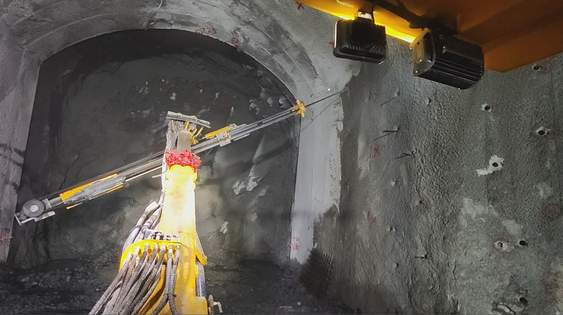 10 * 7,5m Máquina de perforación Jumbo de sección aplicable para el desarrollo de minas subterráneas a pequeña escala